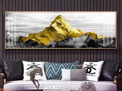 File tranh File tranh hiện đại pha lê gương KF98452 (gốc) in trên kính