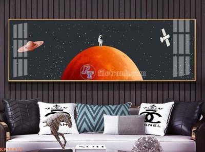 File in ấn cao cấp File tranh hiện đại pha lê gương KF98475 (file gốc)