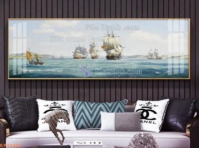 File gốc File tranh hiện đại pha lê gương KF98483 (in mica) cắt laser