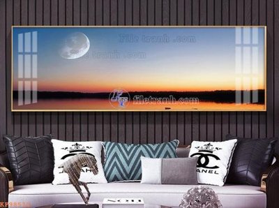 Tải về hình ảnh gốc File tranh hiện đại pha lê gương KF98512 sắc nét