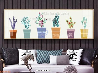 File tranh File tranh hiện đại pha lê gương KF98542 (gốc) chủ đề trừu tượng