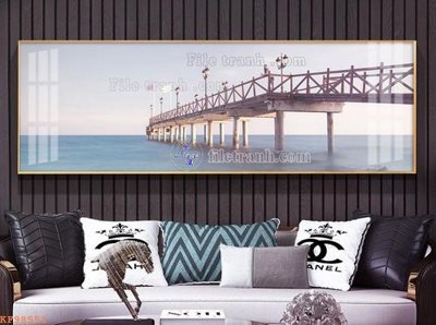 File tranh gốc PSD File tranh hiện đại pha lê gương KF98551 còn nguyên layer