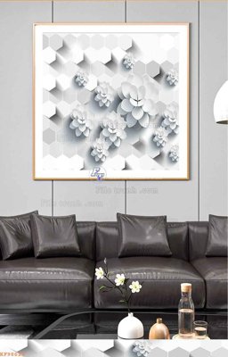 File gốc File tranh hiện đại pha lê gương KF98623 (PNG) trong suốt (transparent)