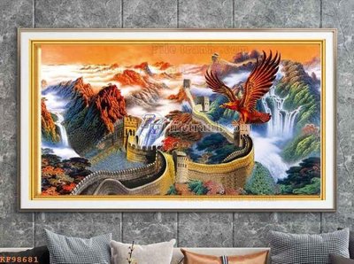 File tranh quảng cáo File tranh hiện đại pha lê gương KF98681 (file gốc) chuyên nghiệp