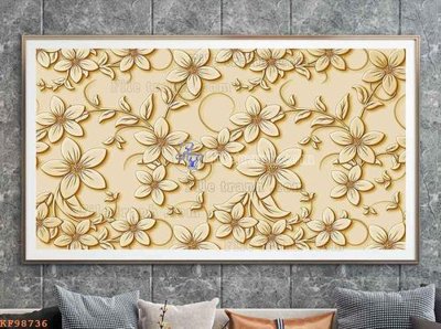 Tải file File tranh hiện đại pha lê gương KF98736 (PSD) cho in ấn quảng cáo