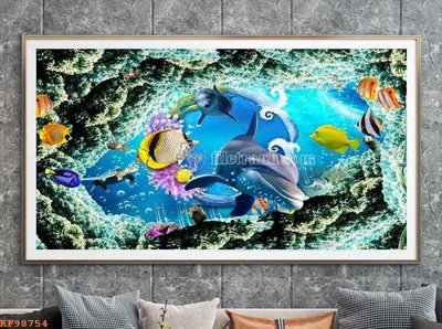 File gốc File tranh hiện đại pha lê gương KF98754 (cho in ấn) từ Filetranh.com