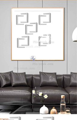 File ảnh File tranh hiện đại pha lê gương KF98769 (gốc) in quảng cáo ngoài trời