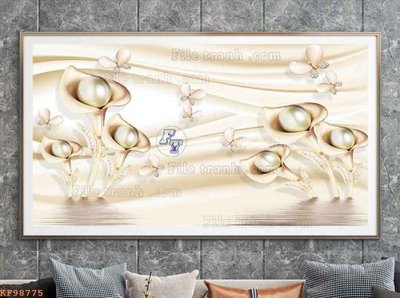 File PSD File tranh hiện đại pha lê gương KF98775 (nguyên gốc) chất lượng cao