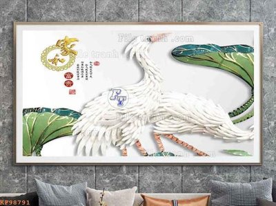 File gốc File tranh hiện đại pha lê gương KF98791 (PNG) chất lượng cao