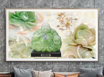 File gốc File tranh hiện đại pha lê gương KF98839 (trang trí) cho phòng khách