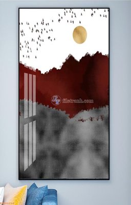 Tải file File tranh hiện đại pha lê gương KF98888 (ảnh gốc) in tranh kính