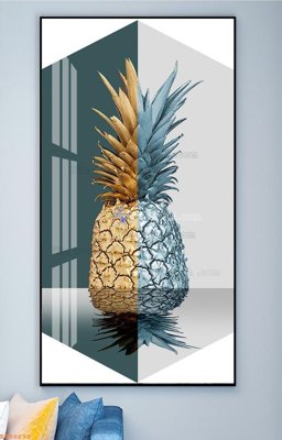 File tranh File tranh hiện đại pha lê gương KF98892 (bản gốc) in lụa 3D