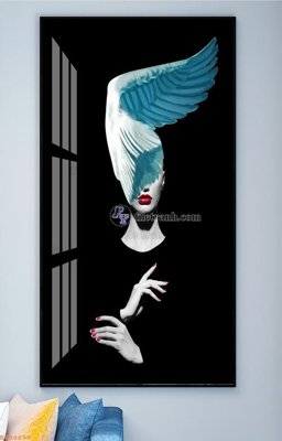 File PSD File tranh hiện đại pha lê gương KF98899 (bản gốc) dễ dàng edit