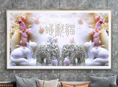 File gốc File tranh hiện đại pha lê gương KF98959 (dành cho trang trí nội thất)