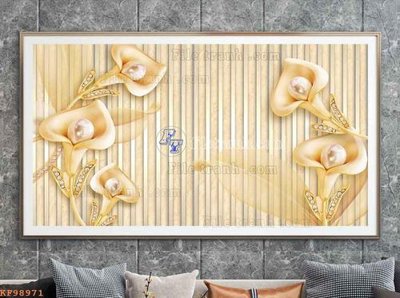 Download file File tranh hiện đại pha lê gương KF98971 (gốc) in mica bàn thờ