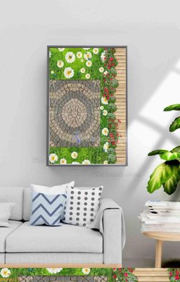 File gốc File tranh hiện đại pha lê gương KF99013 (PNG) nền trong suốt