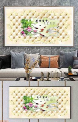 File ảnh File tranh hiện đại pha lê gương KF99139 (gốc) in quảng cáo ngoài trời