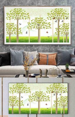 File gốc File tranh hiện đại pha lê gương KF99206 (cho in ấn) từ Filetranh.com