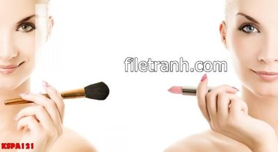 Tải file Tranh trang trí Spa làm đẹp KSPA121 (gốc) in tranh tráng gương