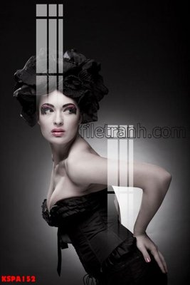 File gốc Tranh trang trí Spa làm đẹp KSPA152 (AI/EPS) cho in ấn