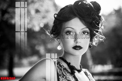 File gốc Tranh trang trí Spa làm đẹp KSPA269 (trang trí) cho phòng khách