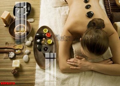 File PSD Tranh trang trí Spa làm đẹp KSPA276 (nguyên gốc) chất lượng cao