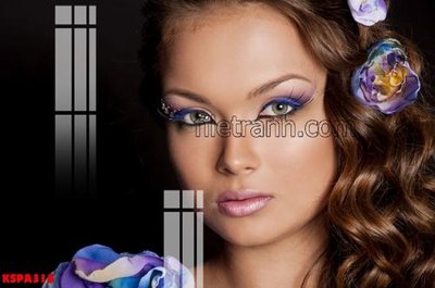 Tệp tin gốc Tranh trang trí Spa làm đẹp KSPA318 (dùng cho in ấn) chuyên nghiệp