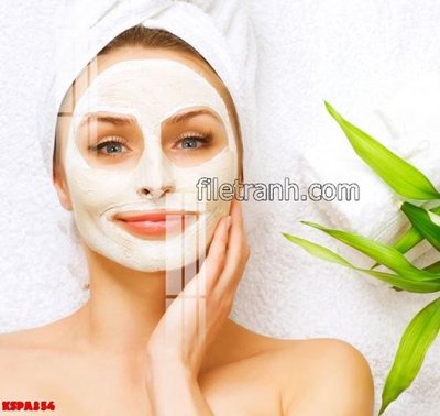 File gốc Tranh trang trí Spa làm đẹp KSPA354 (in lụa) hoa văn cổ điển
