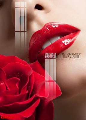 File in mica Tranh trang trí Spa làm đẹp KSPA442 (bản gốc) làm vách ngăn