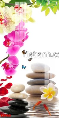 Tải về file tranh gốc Tranh trang trí Spa làm đẹp KSPA5 (để in quảng cáo)