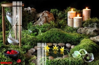 Download file gốc Tranh trang trí Spa làm đẹp KSPA591 (in mica) 3D