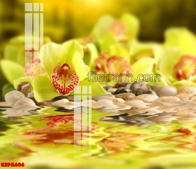 File gốc Tranh trang trí Spa làm đẹp KSPA606 (PSD/TIFF) độ phân giải cao