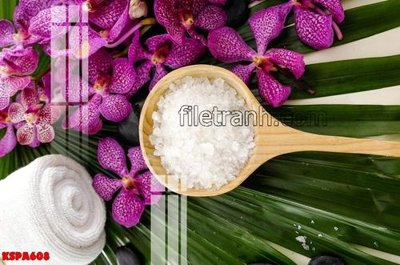 File ảnh Tranh trang trí Spa làm đẹp KSPA608 (gốc) trang trí khách sạn