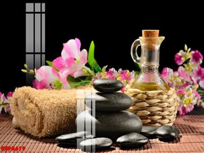 File tranh Tranh trang trí Spa làm đẹp KSPA619 (ảnh gốc) in trần nhà