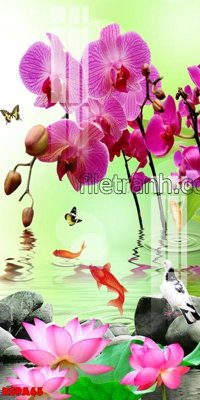 File tranh Tranh trang trí Spa làm đẹp KSPA65 (bản gốc) in canvas