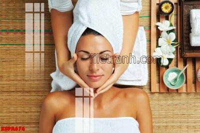 Tải file tranh Tranh trang trí Spa làm đẹp KSPA674 (gốc) tại Filetranh.com