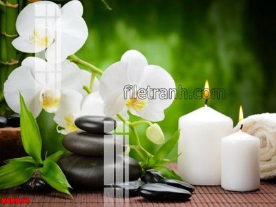 Download file gốc Tranh trang trí Spa làm đẹp KSPA74 (in mica) trang trí