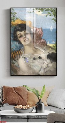 Ảnh gốc File tranh treo thiếu nữ khỏa thân nhà nghỉ KT138 (độ nét cao) in mica