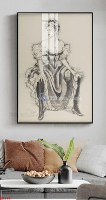 File tranh File tranh treo thiếu nữ khỏa thân nhà nghỉ KT140 (gốc) chủ đề thiên nhiên