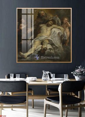 File tranh File tranh treo thiếu nữ khỏa thân nhà nghỉ KT166 (bản gốc) in lụa 3D