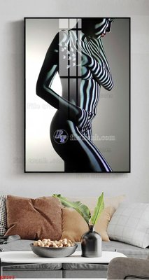 Tải file File tranh treo thiếu nữ khỏa thân nhà nghỉ KT193 (gốc) làm file in ấn