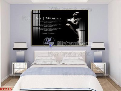 File in lụa File tranh treo thiếu nữ khỏa thân nhà nghỉ KT215 (tân cổ điển) File tranh treo thiếu nữ khỏa thân nhà nghỉ KT215