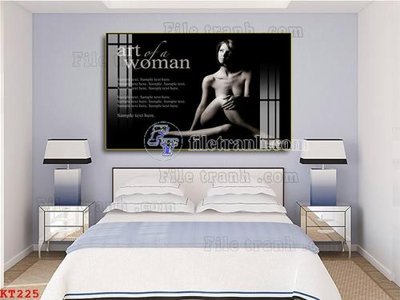 Ảnh mô tả file gốc in mica File tranh treo thiếu nữ khỏa thân nhà nghỉ KT225