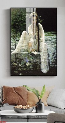 File gốc File tranh treo thiếu nữ khỏa thân nhà nghỉ KT249 (in tráng gương) ốp tường