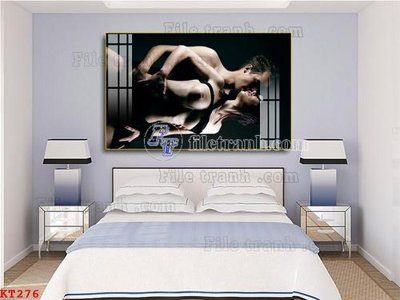 File in ấn cao cấp File tranh treo thiếu nữ khỏa thân nhà nghỉ KT276 (file gốc)