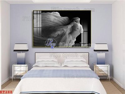 File gốc File tranh treo thiếu nữ khỏa thân nhà nghỉ KT288 (PNG) chất lượng cao