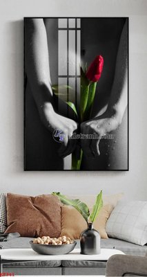 File PSD File tranh treo thiếu nữ khỏa thân nhà nghỉ KT341 (gốc) tách lớp chi tiết