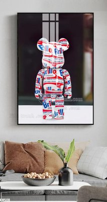 Tải file gốc File tranh kawas gấu bearbrick KW508 (bản PSD) đầy đủ layer