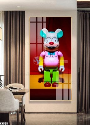 Mua file ảnh gốc File tranh kawas gấu bearbrick KW535 (chất lượng cao)