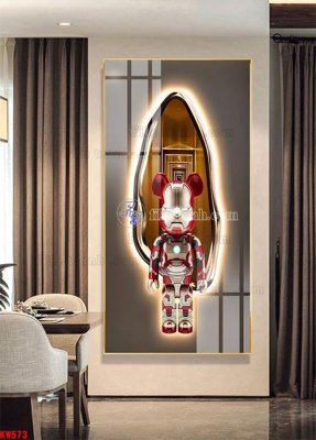 Tệp tin gốc File tranh kawas gấu bearbrick KW573 (dùng cho in ấn) chuyên nghiệp